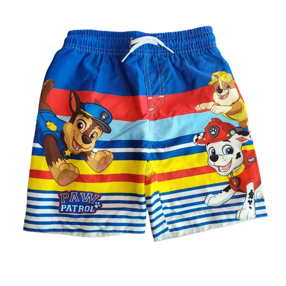 NEW‎ Paw Patrol Swim Set. Boys Size 4T. Short sleeve